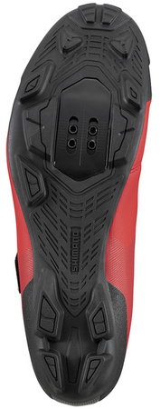 BUTY SHIMANO SPD MTB SH-XC100M CZERWONE R.44