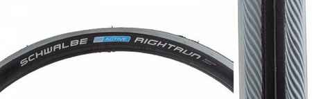 OPONA SCHWALBE RIGHTRUN WÓZKA INWALIDZKIEGO 24x1.0 czarno-szara
