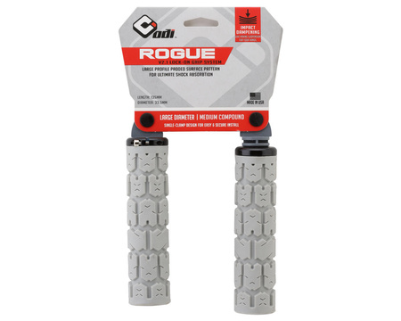 Chwyty gripy ODI ROGUE V2.1 LOCK-ON 33.5MM szare