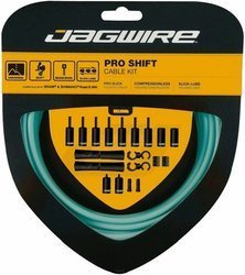 Linki przerzutek z pancerzem JAGWIRE PRO SHIFT MTB miętowe - celeste
