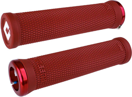Chwyty gripy ODI RUFFIAN V2.1 LOCK-ON GRIP czerwony