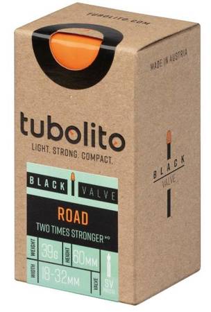 Dętka Tubolito ROAD 700x18/28C SV60 presta 60 mm black czarny wentyl