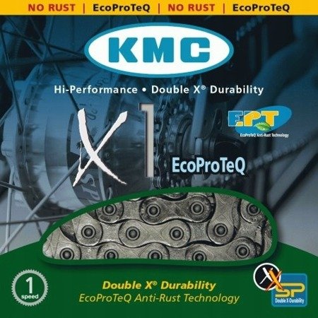 Łańcuch KMC X1 EcoProTeQ 130 ogniw Extra Long