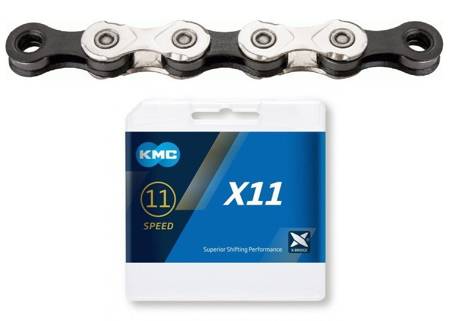 Łańcuch KMC X11 114 ogniw + spinka