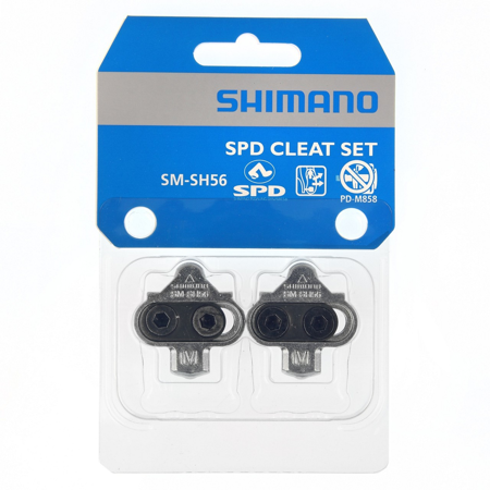 Shimano bloki SPD MTB SM-SH56 srebrne